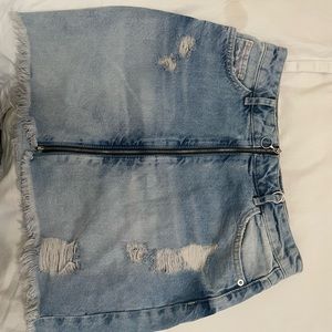 Zara jean skirt